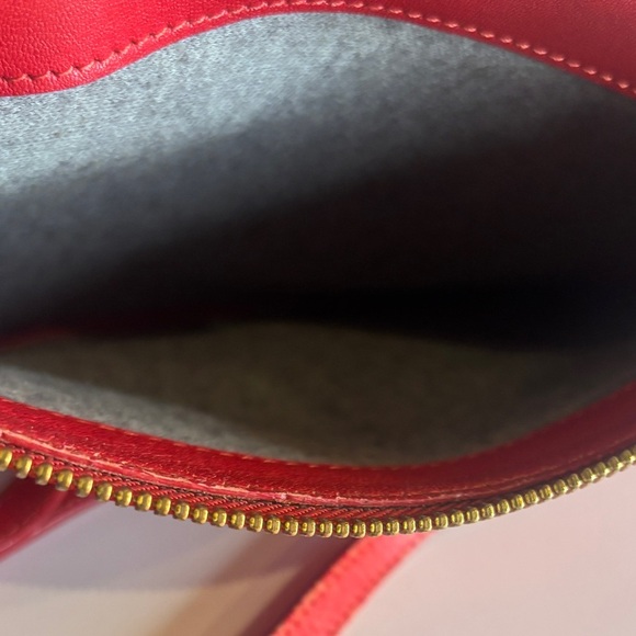 Céline Trio Crossbody Bag – Red Calfskin – Phoebe Philo Era – Authentic Designer - Picture 13 of 16